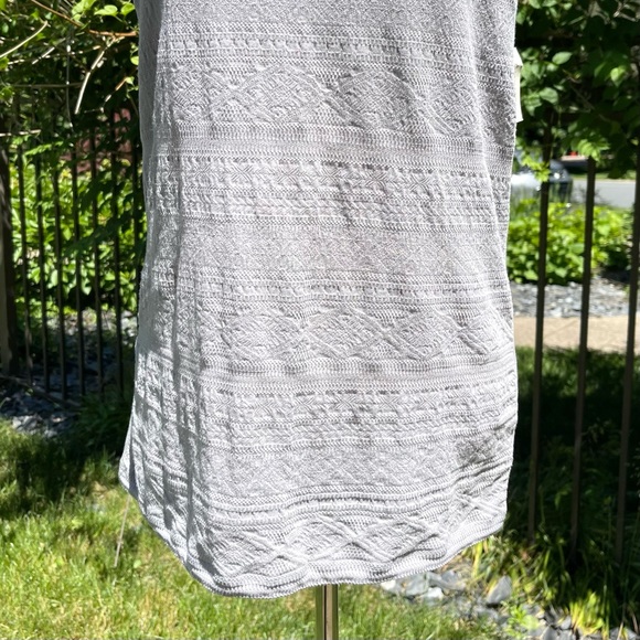 Aero Crochet Aztec Pattern Double Spaghetti Strap Criss-cross Open Back Camisole - Picture 5 of 16